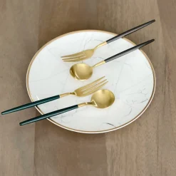 Altin Dessert Spoon and Fork Set