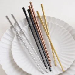Annie Rose Gold Chopsticks - Set of 4