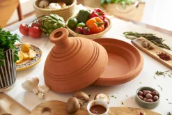 Authentic Unglazed Moroccan Tagine