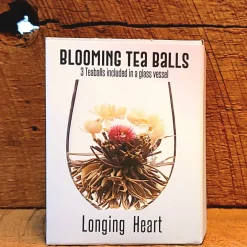 Blooming Flower Tea Balls - Longing Heart Green Tea (3 Balls