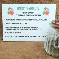 Blooming Flower Tea Balls - Longing Heart Green Tea (3 Balls