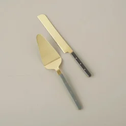 Bowie Cake Lift & Knife Set