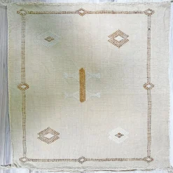 Cactus Silk Pillow - Warm Latte