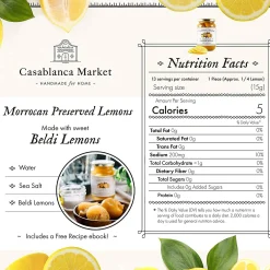 Casablanca Market Preserved Lemons - Small