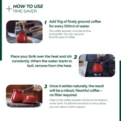 Ceraflame Ibrik — Handcrafted Ceramic Coffee Pot