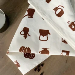 Coffee All the Ways Tea Towel