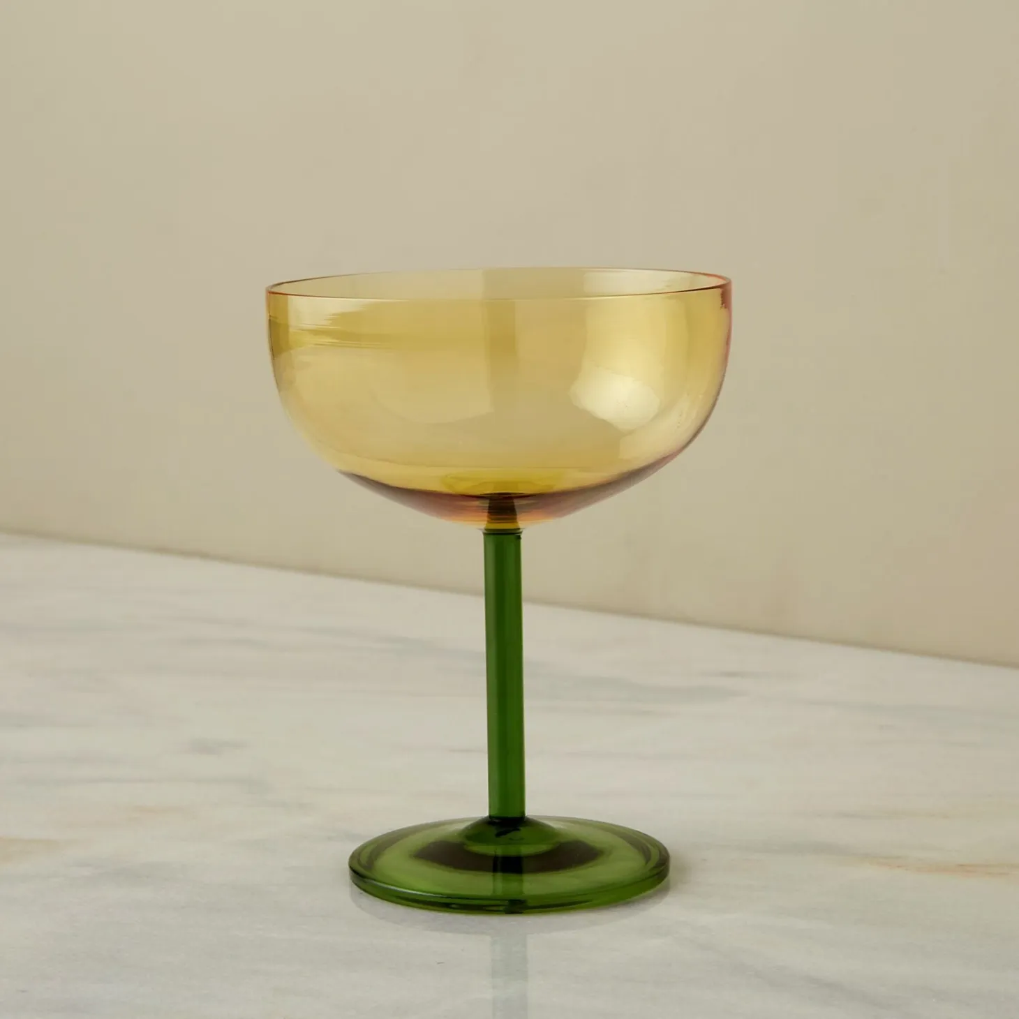 Colored Drinking Glass