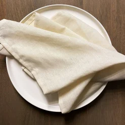 Flax Linen Napkin Set of 4