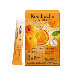 Flower Kombucha Powder : Orange & Marigold