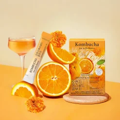 Flower Kombucha Powder : Orange & Marigold