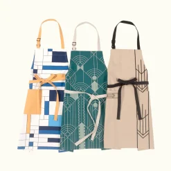 Frank Lloyd Wright 100 % Cotton Printed Aprons, 32" x 28"