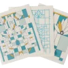 Frank Lloyd Wright Reusable Swedish Dish Cloths-Set Of 3