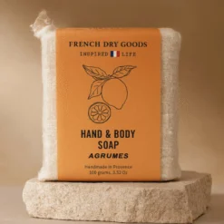 French Dry Goods Hand & Body Soap Set of 10, Agrumes