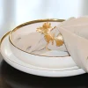 Gold Garden Napkin Ring - Set of 4