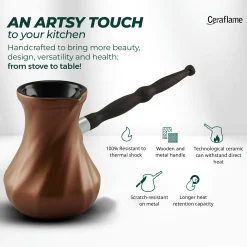 Handcrafted Ceramic Ibrik – 18.6 oz