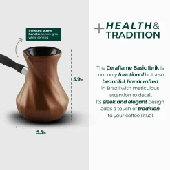 Handcrafted Ceramic Ibrik – 18.6 oz