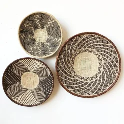 Handwoven Binga Wall Basket — Zimbabwe