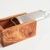 Italian Olivewood Box Cheese Grater