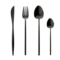 Jewel Flatware Set - Black