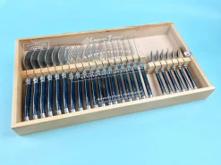 Laguiole 24 Piece Flatware Set - Black