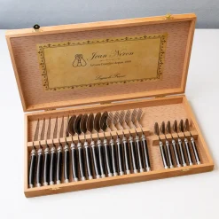 Laguiole 24 Piece Flatware Set - Black