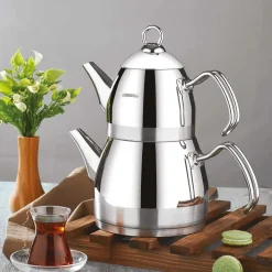 Large Turkish Double Teapot