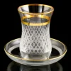 Lattice Tea Cups - Set of 6