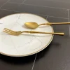 Laurel Dessert Flatware - Gold
