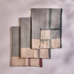 Lula Kitchen Towel, Set of 3, Moss