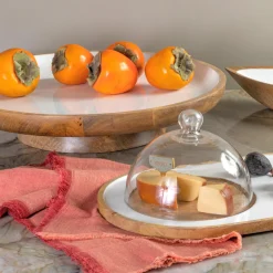 Madras Classic Footed Platter