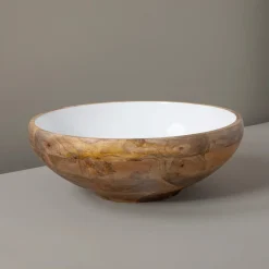 Madras Oval Footed Bowl, Large