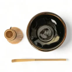 Matcha Tea Set – Bowl, Whisk & Spoon