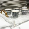 Mina Arabic Coffee Cups - Set of 6