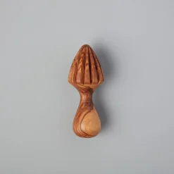 Olive Wood Citrus Press