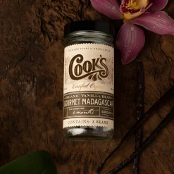 Organic Gourmet Madagascar Vanilla Beans - Grade A