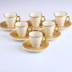 Orion Turkish Porcelain Coffee Set
