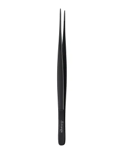 Pointed Tweezers, 15cm, Black