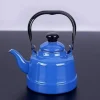 Retro Blue Enamel Tea Pot