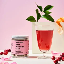 Rose Hibiscus Glow - Superfood Tea Blend