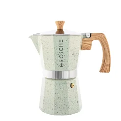 Stovetop Moka Pot, Mint Green