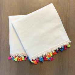 Tassels Tea Towel