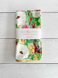 Terrace Garden Cloth Napkins, set of four