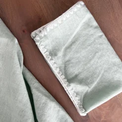 Triangle Stitch Dinner Napkins - Set of 4