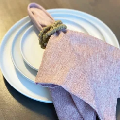 Vintage Linen Napkin - Set of 4